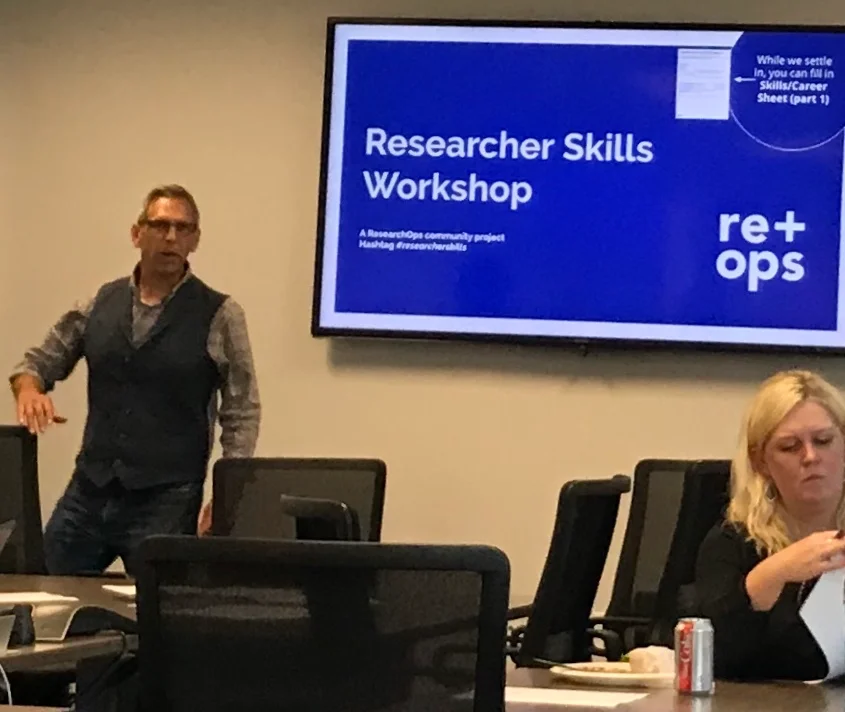 Researcher Skills Framework Workshop, July 2019